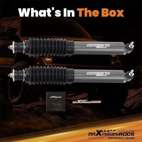 maXpeedingrods 1.5-3" Front Shock Absorbers for Dodge Ram 1500 2WD 2002-2008, G1 Version in Saudi Arabia