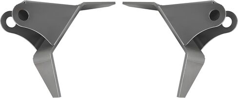 KUAFU Rear Triangulated 4 Link Suspension Kit & Weld On Triangulated Mount Bracket Kit Steel Air Ride Universal for Most Pickup Trucks Classic Car Ratrod Hotrod in Kuwait