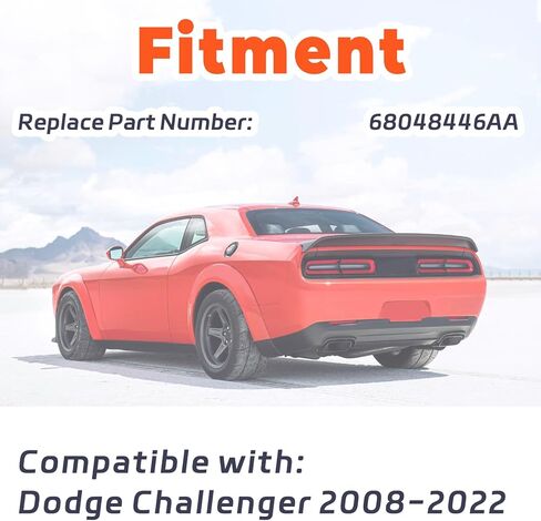 Driver Left Side Mirror Replacement For Dodge Challenger 2008-2022 OEM Fit Mirror Glass Replace 68048447AA in Saudi Arabia