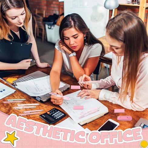 56 قطعة من اللوازم الجمالية مع مقلمة ذات سعة كبيرة وأقلام حبر جاف وأقلام تحديد وأقلام رصاص ميكانيكية وممحاة ومبراة لمكتب الكتابة الثابتة in Kuwait