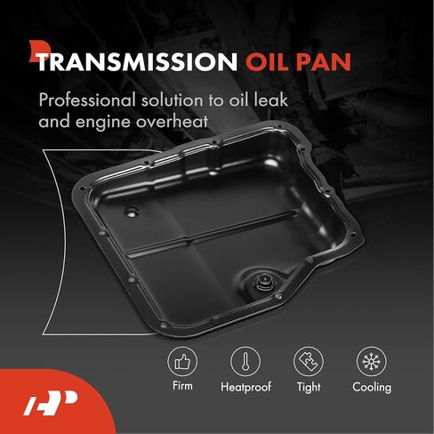A-Premium Transmission Oil Pan with Drain Plug Compatible with Subaru Outback 2015-2021, Forester 2014-2018, Legacy 2015-2021, Ascent 2019-2021, WRX 2015-2020, 2.0L 2.4L 3.6L, Replaces 31225AA022 in Saudi Arabia