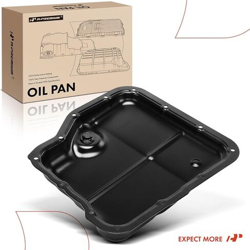 A-Premium Transmission Oil Pan with Drain Plug Compatible with Subaru Outback 2015-2021, Forester 2014-2018, Legacy 2015-2021, Ascent 2019-2021, WRX 2015-2020, 2.0L 2.4L 3.6L, Replaces 31225AA022 in Saudi Arabia