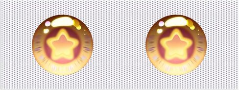 Stars Graphics fursuit Eye mesh Plastic for Making fursuit Head Materials,Eye diameter3.15in/8cm,Can Customize Graphics (Red) in Saudi Arabia