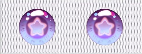 Stars Graphics fursuit Eye mesh Plastic for Making fursuit Head Materials,Eye diameter3.15in/8cm,Can Customize Graphics (Red) in Saudi Arabia
