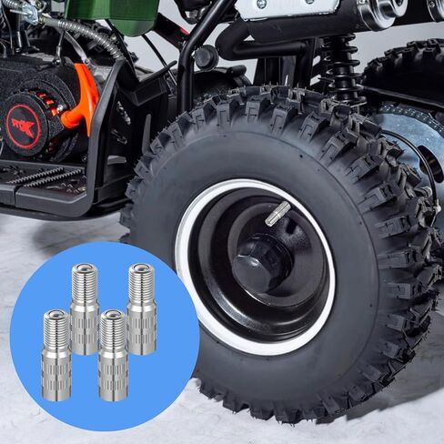 6 قطع 27 ملم صمام الإطارات موسع برغي على غطاء صمام السيارة الجذعية موسعات عالمية مطلية بالنحاس عجلة الإطارات قبعات محول موسع لسيارة شاحنة دراجة نارية اكسسوارات الرجال الفضة in Kuwait