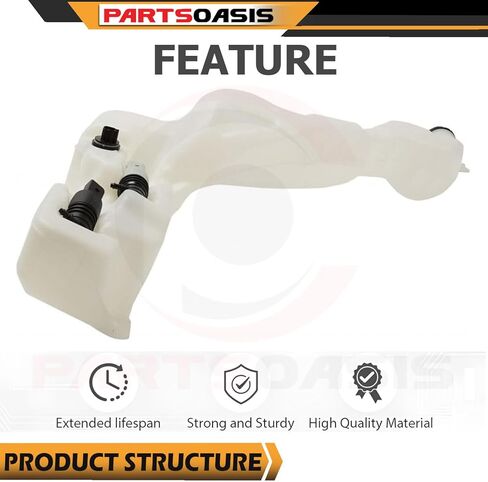 New Aftermarket GM1288235 Washer Reservoir With Cap Pump and Sensor Replacement For Chevy Equinox/GMC Terrain 2018-2022 Replaces OE 84768722 in Saudi Arabia