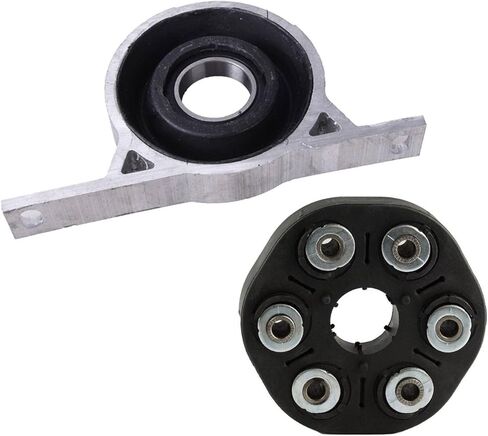 Driveshaft Flex Disc + Center Support Bearing Set 26117572664, 26111229754, 26127513218, 26127507318 in Kuwait