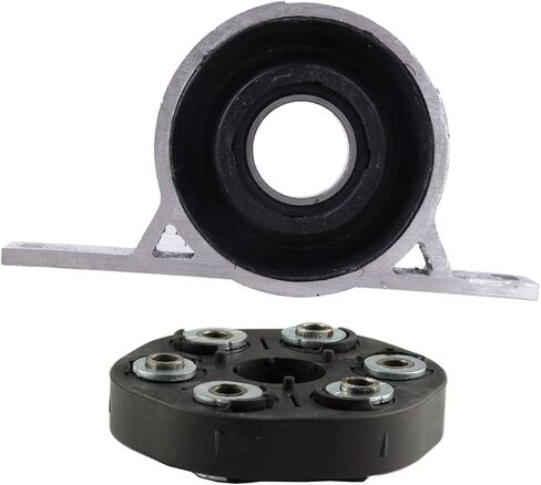 Driveshaft Flex Disc + Center Support Bearing Set 26117572664, 26111229754, 26127513218, 26127507318 in Kuwait