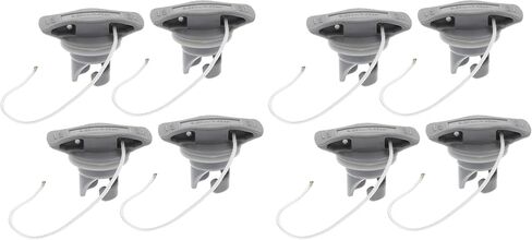 Toddmomy 4 قطع غطاء صمام الهواء كاياك، صمام مضخة مرتبة هيليكس، غطاء هواء، تركيبات هواء، غطاء صمام غاز الهواء، غطاء قارب، غطاء هوائي، ملحقات لوح المجداف، قارب مرتبة منتفخ، غطاء هواء، صمام ضغط in Kuwait