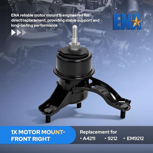 ENA حامل عزم دوران المحرك الأمامي متوافق مع Toyota 2004-2008 Camry 2002-2006 Solar 2.4L استبدال تلقائي لـ A4204 in Kuwait