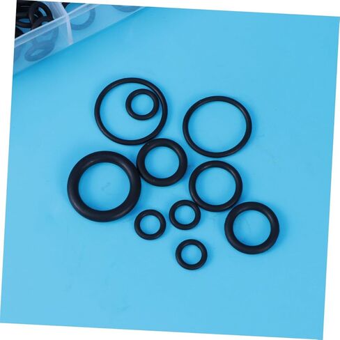 PRETYZOOM Rubber Seal Gasket Assortment Kit for Auto Repair Air Conditioning Premium Heat Resistant Rubber Rings with Storage Box Durable Elastic Sealing in Saudi Arabia