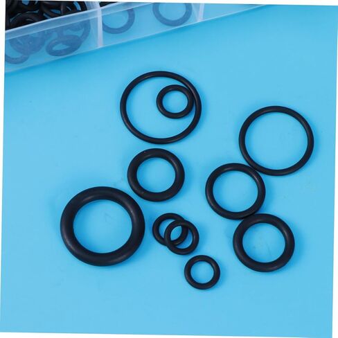 PRETYZOOM Rubber Seal Gasket Assortment Kit for Auto Repair Air Conditioning Premium Heat Resistant Rubber Rings with Storage Box Durable Elastic Sealing in Saudi Arabia