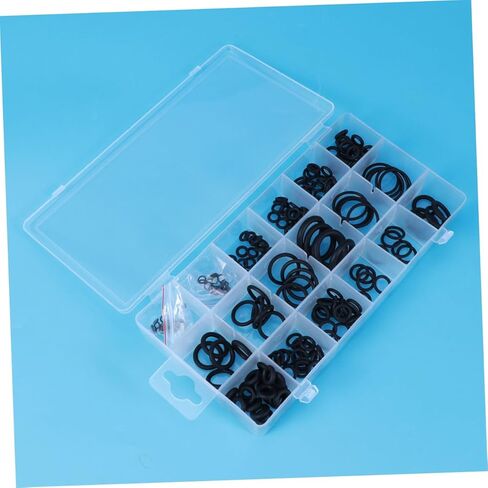 PRETYZOOM Rubber Seal Gasket Assortment Kit for Auto Repair Air Conditioning Premium Heat Resistant Rubber Rings with Storage Box Durable Elastic Sealing in Saudi Arabia