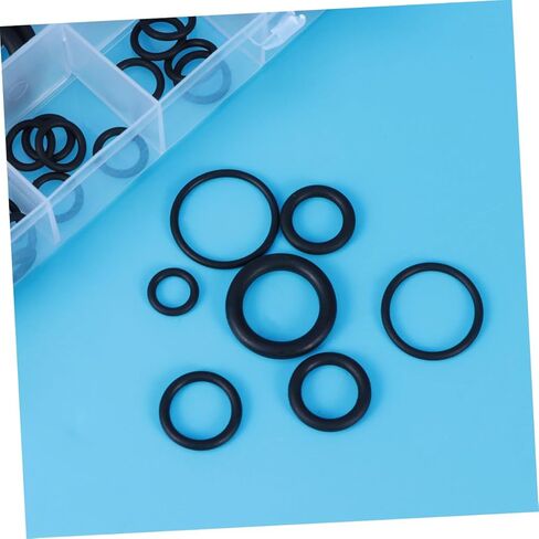 PRETYZOOM Rubber Seal Gasket Assortment Kit for Auto Repair Air Conditioning Premium Heat Resistant Rubber Rings with Storage Box Durable Elastic Sealing in Saudi Arabia