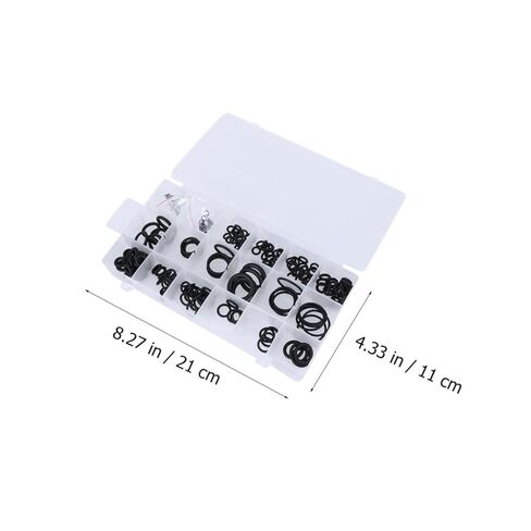 PRETYZOOM Rubber Seal Gasket Assortment Kit for Auto Repair Air Conditioning Premium Heat Resistant Rubber Rings with Storage Box Durable Elastic Sealing in Saudi Arabia