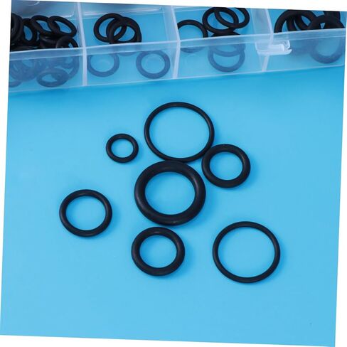 PRETYZOOM Rubber Seal Gasket Assortment Kit for Auto Repair Air Conditioning Premium Heat Resistant Rubber Rings with Storage Box Durable Elastic Sealing in Saudi Arabia