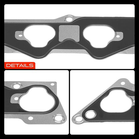 A-Premium Lower and Upper Engine Intake Manifold Gasket Set Compatible with Honda Civic & Acura EL, 2001 2002 2003 2004 2005, 1.7L in Saudi Arabia