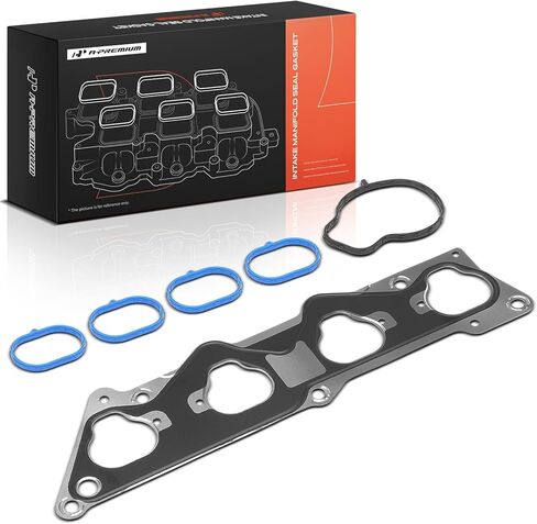 A-Premium Lower and Upper Engine Intake Manifold Gasket Set Compatible with Honda Civic & Acura EL, 2001 2002 2003 2004 2005, 1.7L in Saudi Arabia