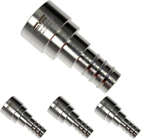 Dorman 800-917HP Metal Heater Hose Connector - 3/4 in. Tube x 3/4 in. Hose Compatible with Select Models (OE FIX) in Saudi Arabia