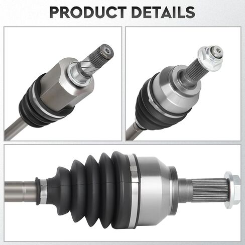NEW Front Left CV Axle Driver Side Shaft Assembly fits for Mazda 3 2005-2006 2.3L, for Mazda 5 2006 2007 2008 2.3L, Only for Automatic Trans, for 66-8172 in Saudi Arabia