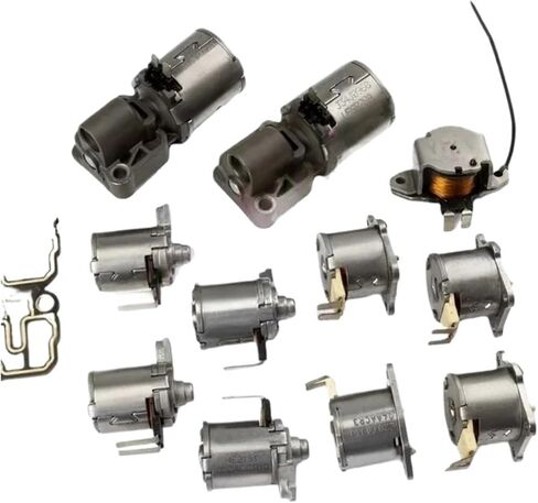 DQ250 02E 6-Speed Automatic Transmission Valve Solenoids Kits 02E325025AJ 02E321371E Compatible For A3 Q3 Compatible For Seat Touran Golf Passat(Solenoids and Gasket) in Saudi Arabia