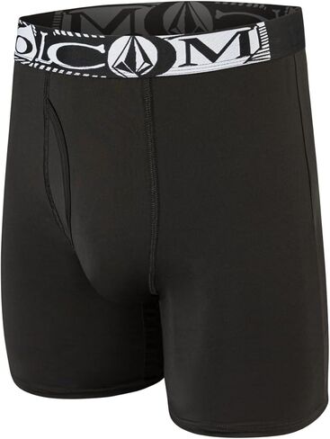 Volcom Mens Boxer Briefs Poly Spandex Performance Boxer Briefs Underwear in Saudi Arabia