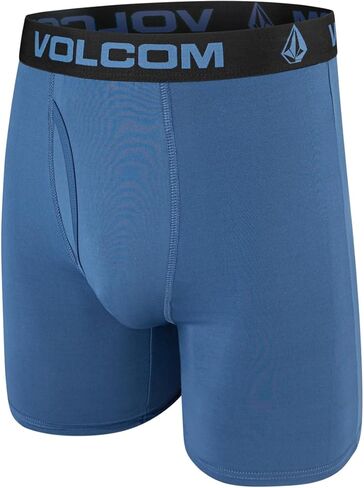 Volcom Mens Boxer Briefs Poly Spandex Performance Boxer Briefs Underwear in Saudi Arabia