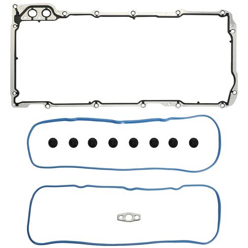 Valve Cover Gasket & Oil Pan Gasket Fit for Fits Chevrolet Express Avalanche Silverado GMC Savana Sierra Cadillac Pontiac Saab Isuzu GM LS V8 4.8L 5.3L 5.7L 6.0L 6.2L 1999-2020 in Saudi Arabia