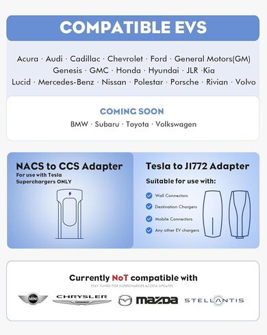 محول NACS إلى CCS، محول شحن السيارة الكهربائية لمحطات شحن Tesla V1/V2/V3/V4 DC لموديلات Ford وRivian الكهربائية الكاملة، 500 أمبير، 250 كيلو واط تيار مستمر للشحن السريع، محول NACS إلى CCS1 in Saudi Arabia