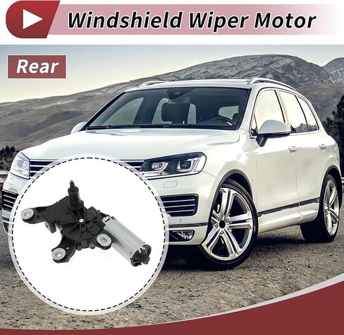 Windshield Wiper Motor for VW Touareg 2011-2017 Rear Windscreen Wiper Motor Replacement No.7P6955711/7P6955711A/7P6955711B 4 Pin in Saudi Arabia