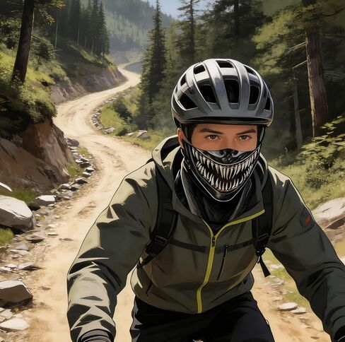 الأوشحة عصابات الجمجمة الوجه أنبوب عقال، الجراب رئيس التفاف بالاكلافا وشاح سحري دراجة نارية متعددة الوظائف أغطية الرأس in Kuwait