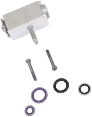 KarParts360 لكاديلاك XT6 2020 21 22 23 2024 مجموعة صمامات التمدد الحراري | المنيوم | طبيعي | تركيب مدخل ومخرج السائل الأنثوي | منفذ الشفط الأنثوي وتركيب المدخل | ل 23224322 in Kuwait