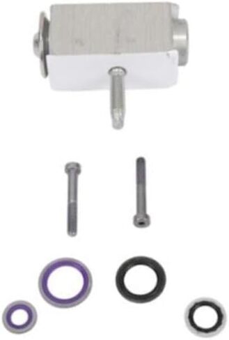 KarParts360 لكاديلاك XT6 2020 21 22 23 2024 مجموعة صمامات التمدد الحراري | المنيوم | طبيعي | تركيب مدخل ومخرج السائل الأنثوي | منفذ الشفط الأنثوي وتركيب المدخل | ل 23224322 in Kuwait