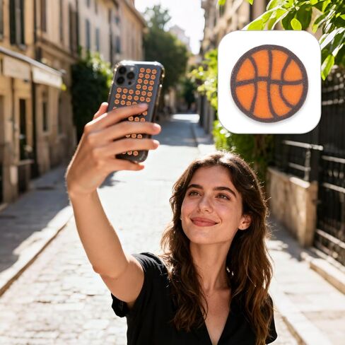 شرائح طين بوليمر رياضية 50 جرام، قطع رياضية صغيرة من الطين ترش الأظافر، حرفة يدوية لمحبي رياضة الفريق (كرة السلة) in Kuwait