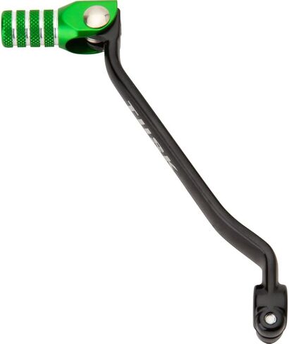 رافعة تحول قابلة للطي من TUSK طرف أسود/أخضر لـ Kawasaki KLX300 2021-2022 in Saudi Arabia