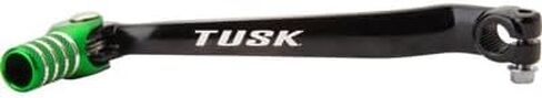 رافعة تحول قابلة للطي من TUSK طرف أسود/أخضر لـ Kawasaki KLX300 2021-2022 in Saudi Arabia