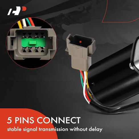 A-Premium Front Windshield Wiper Motor Compatible with Peterbilt 379 Wiper Motor, 5-Pin, Left Hand Drive in Saudi Arabia