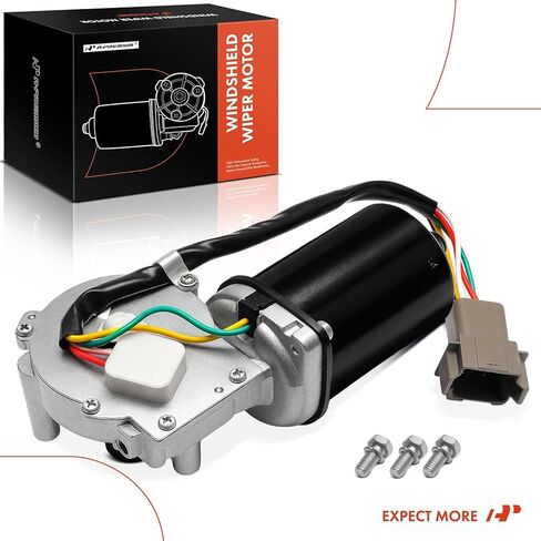 A-Premium Front Windshield Wiper Motor Compatible with Peterbilt 379 Wiper Motor, 5-Pin, Left Hand Drive in Saudi Arabia