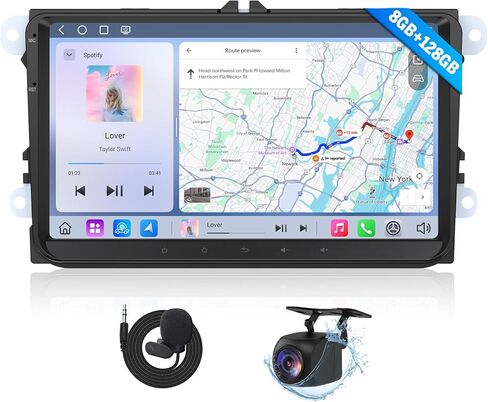 Eonon VW/SEAT/Skoda Android 13 Wireless Apple CarPlay & Android Auto Car Radio with 2GB RAM 32GB ROM & 9 Inch IPS Touch Screen-VWA13 in Saudi Arabia