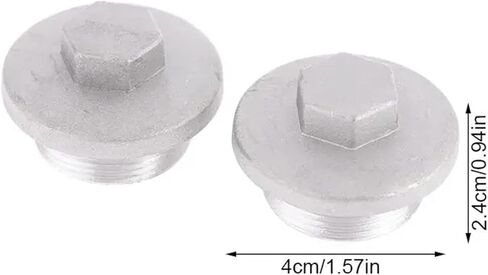 2pcs Scooter Drain Plug Cover Rubber O Seal Ring For GY6 50 80CC GY6125 150 Drain Cover Engine Parts in Saudi Arabia