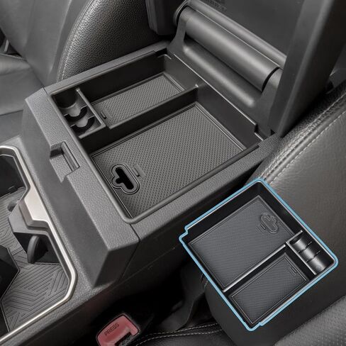 صينية تنظيم وحدة التحكم المركزية JKCOVER متوافقة مع ملحقات Toyota 4Runner 2010-2021 2022 2023 2024 وKia Telluride 2020-2024، وإدراج صندوق مسند الذراع للتخزين الثانوي ABS المواد السوداء in Kuwait