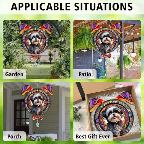 Boxer Dog Ears Wind Spinner, Boxer Wind Spinner Hanging for Yard and Garden in Saudi Arabia