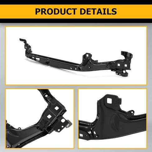 KUAFU دعم المبرد متوافق مع 2013-2016 لينكولن MKZ 2013-2017 استبدال فورد فيوجن لFO1227103 DS7Z-8A284-A شريط التعادل العلوي الكهربائي الصلب الأسود in Kuwait