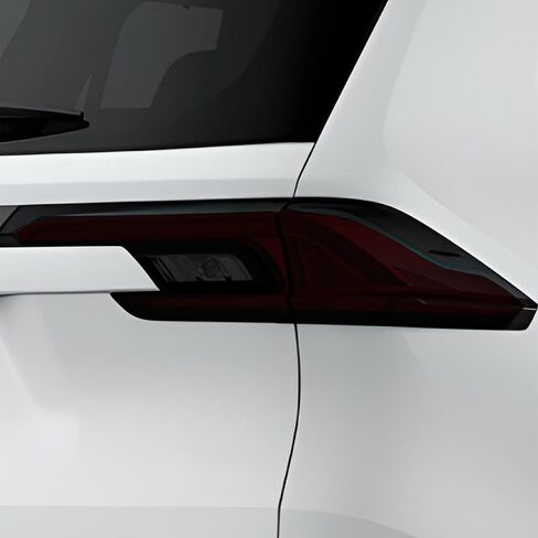 تصميمات BOGAR TECH مسبقة القطع لسيارة Toyota Grand Highlander 2024-2026 مجموعة ألوان الضوء الخلفي الخلفي PPF، دخان داكن in Saudi Arabia