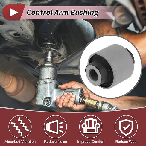 2 Pcs Control Arm Bushing for Honda Element CR-V Civic Odyssey for Acura RSX Integra Rear Lower No.52364S5A004 Replace Parts in Saudi Arabia