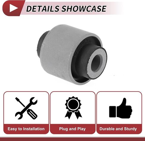 2 Pcs Control Arm Bushing for Honda Element CR-V Civic Odyssey for Acura RSX Integra Rear Lower No.52364S5A004 Replace Parts in Saudi Arabia