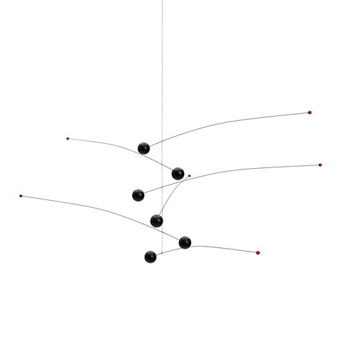 Futura Nature/Nature Hanging Mobile - 30 Inches Beech Wood - Handmade in Denmark by Flensted in Kuwait