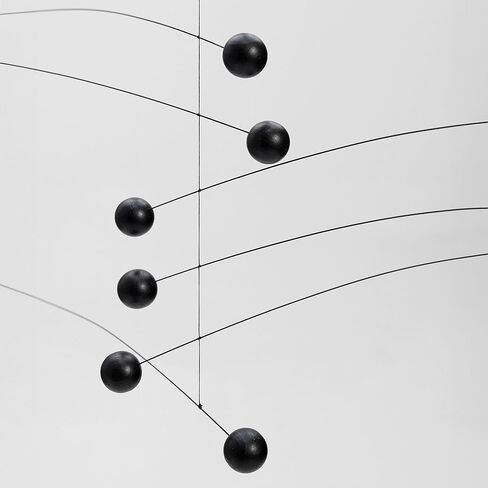 Futura Nature/Nature Hanging Mobile - 30 Inches Beech Wood - Handmade in Denmark by Flensted in Kuwait