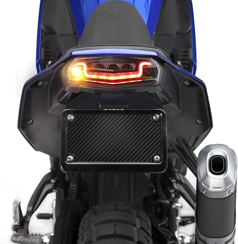 Smoked Lens Integrated LED Tail Light with Brake Running Light Turn Signals for Tenere 700 XTZ700 2019 2020 2021 2022 2023 2024 2025 Rear Light Taillight Assembly T7 Stop Lamp in Saudi Arabia