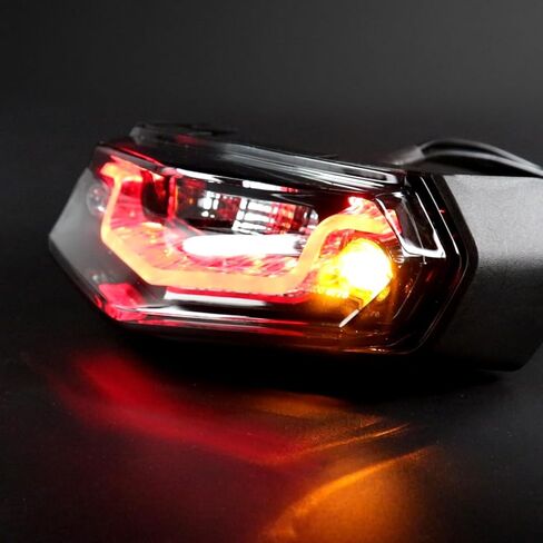 Smoked Lens Integrated LED Tail Light with Brake Running Light Turn Signals for Tenere 700 XTZ700 2019 2020 2021 2022 2023 2024 2025 Rear Light Taillight Assembly T7 Stop Lamp in Saudi Arabia